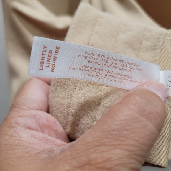 Cacique Nude Lightly Lined No-Wire Bra - Sz 40H US - Picture 7 of 9